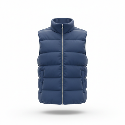 "Premium Sleeveless Puffer Jacket – Lightweight, Warm & Stylish"