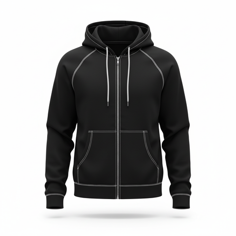"Premium Zipper Hoodie – Comfortable & Stylish Casual Wear"