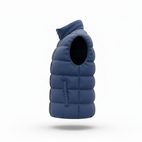 "Premium Sleeveless Puffer Jacket – Lightweight, Warm & Stylish"