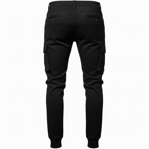 "Premium Modern Urban Tactical Slim-Fit Cargo Joggers"