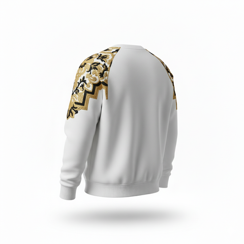 Premium Embroidered Sweatshirt – Soft Fleece, Custom Design & Luxury Finish