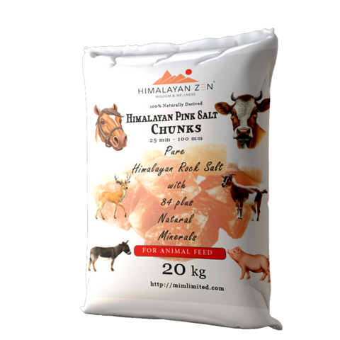 Pure Himalayan Pink Salt Chunks for Animals