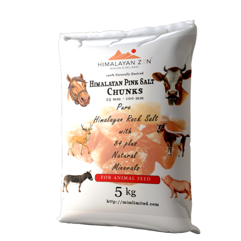 Pure Himalayan Pink Salt Chunks for Animals