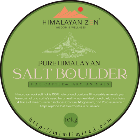 Pure Himalayan Pink Salt Boulders for Animals